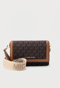 JET SET PHONE  - Keresztpántos táska - brown/acorn