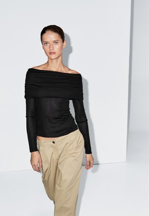 Massimo Dutti - Bluzka z długim rękawem