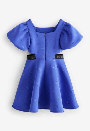Baker by Ted Baker REGULAR FIT - BRANDED WAISTBAND EMBOSSED - Day dress - blue
