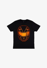 Henry Tiger POWER RANGERS HELMET CARVING - Triko s potiskem - black ...