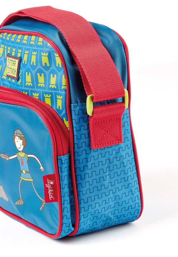 Umhängetasche – blau rot