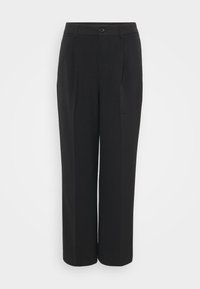TAILORED TROUSERS - Trousers - black