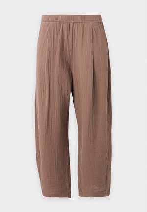 GAP, BARREL - Pantalon classique - brown