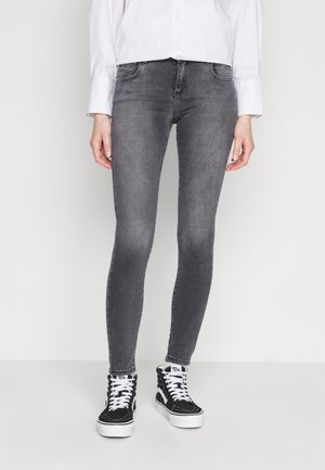 ONLY ONLSHAPE ZIP - Jeans Skinny Fit - grey denim