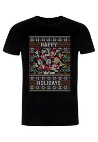 Henry Tiger MICKEY CLASSIC MICKEY SIX SWEATER UNISEX - Triko s potiskem - black