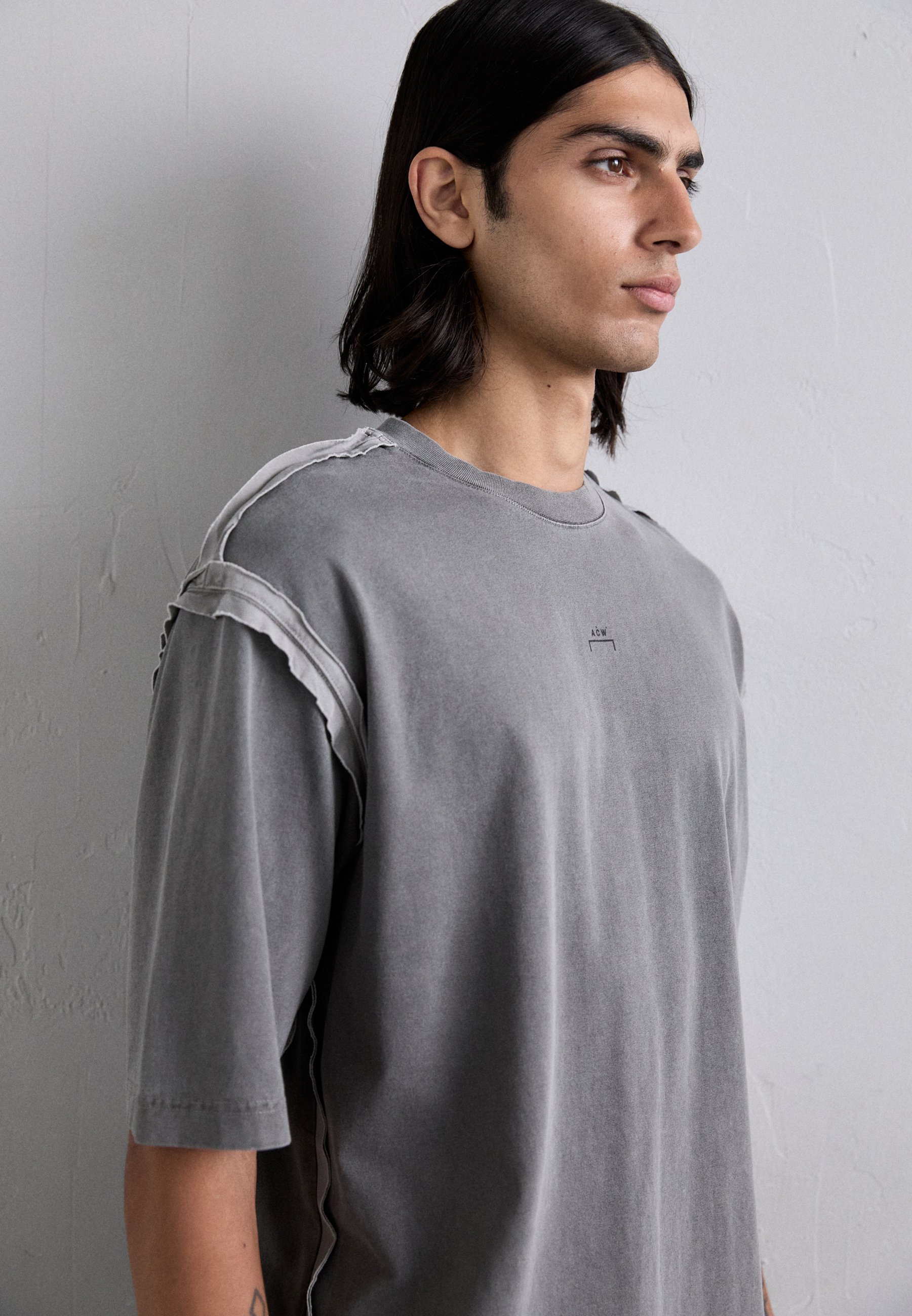 ★A-COLD-WALL★ Facade Short Sleeve T-Shirt Black Onyx ACWMT 243ccb73d9c4957c9d6121e41b61f3