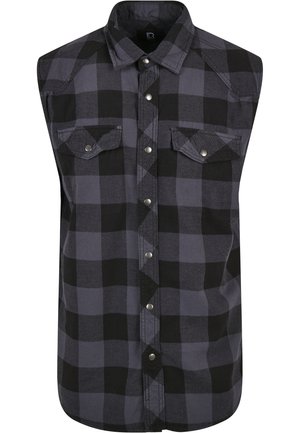 Brandit Top - black/grey