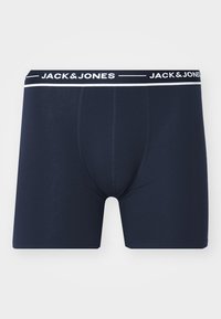 Jack & Jones JACCLAUS SOLID TRUNKS 5 PACK - Trunks - sky captain/rhubarb/scarab/green jacket/black