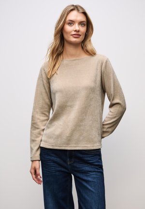 Maglietta a manica lunga - beige
