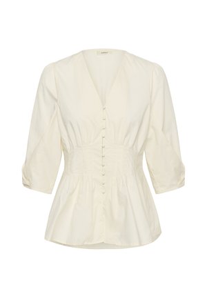 InWear, HAZEIW FITTED BLOUSE - Blouse - vanilla