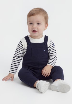 Petit Bateau SET - T-shirt à manches longues - dark blue/white