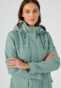 Damart DÉTENTE - Parka - vert bleuté