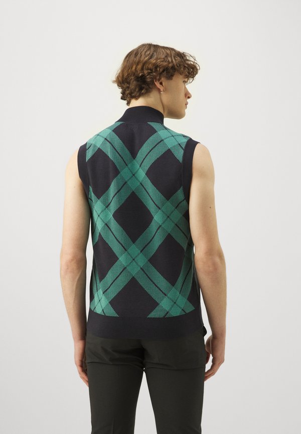 MAX HYBRID VEST - Top - tartan teal3