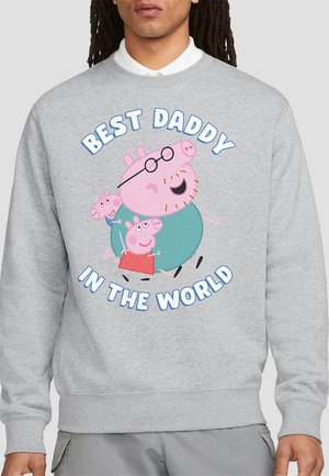 PEPPA PIG BEST DADDY IN THE WORLD - Langarmshirt - dark blue
