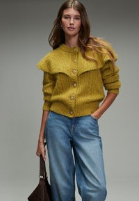 Next REGULAR FIT - Kardigan - citrine yellow