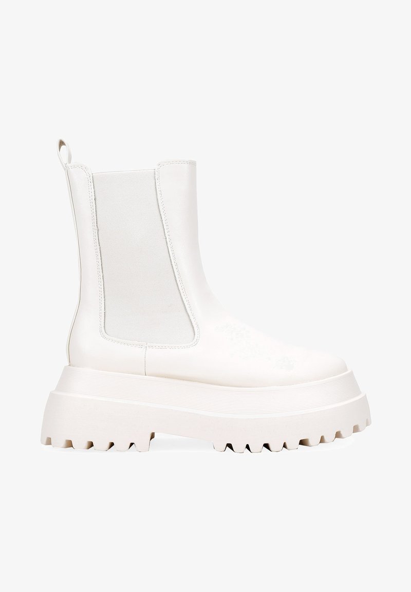 Bosanova Botines con plataforma - beige