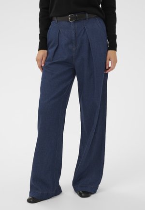 CAROLAIW  - Hlače - dark denim