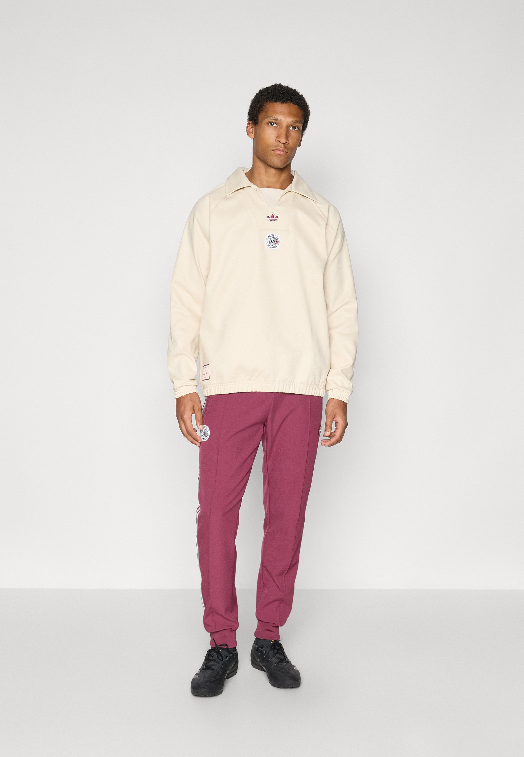 adidas Originals AJAX ICON D - Outdoorjacke - halo ivory/offwhite