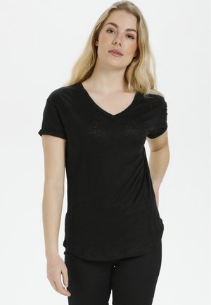 CUANGLA - T-shirt basic - black