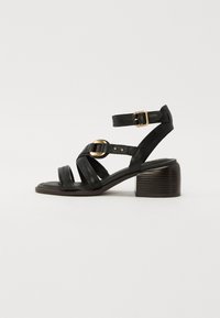 MORWYN  - Varrelliset sandaalit - black