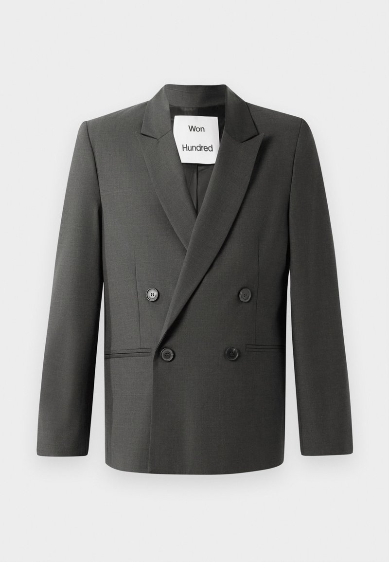 Won Hundred Blazer donkergrijs