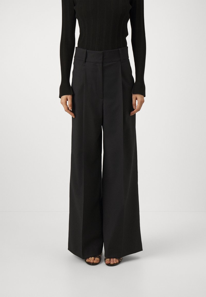 IVY OAK PRESCILLIA ANN - Pantalon classique - navy blue/bleu marine