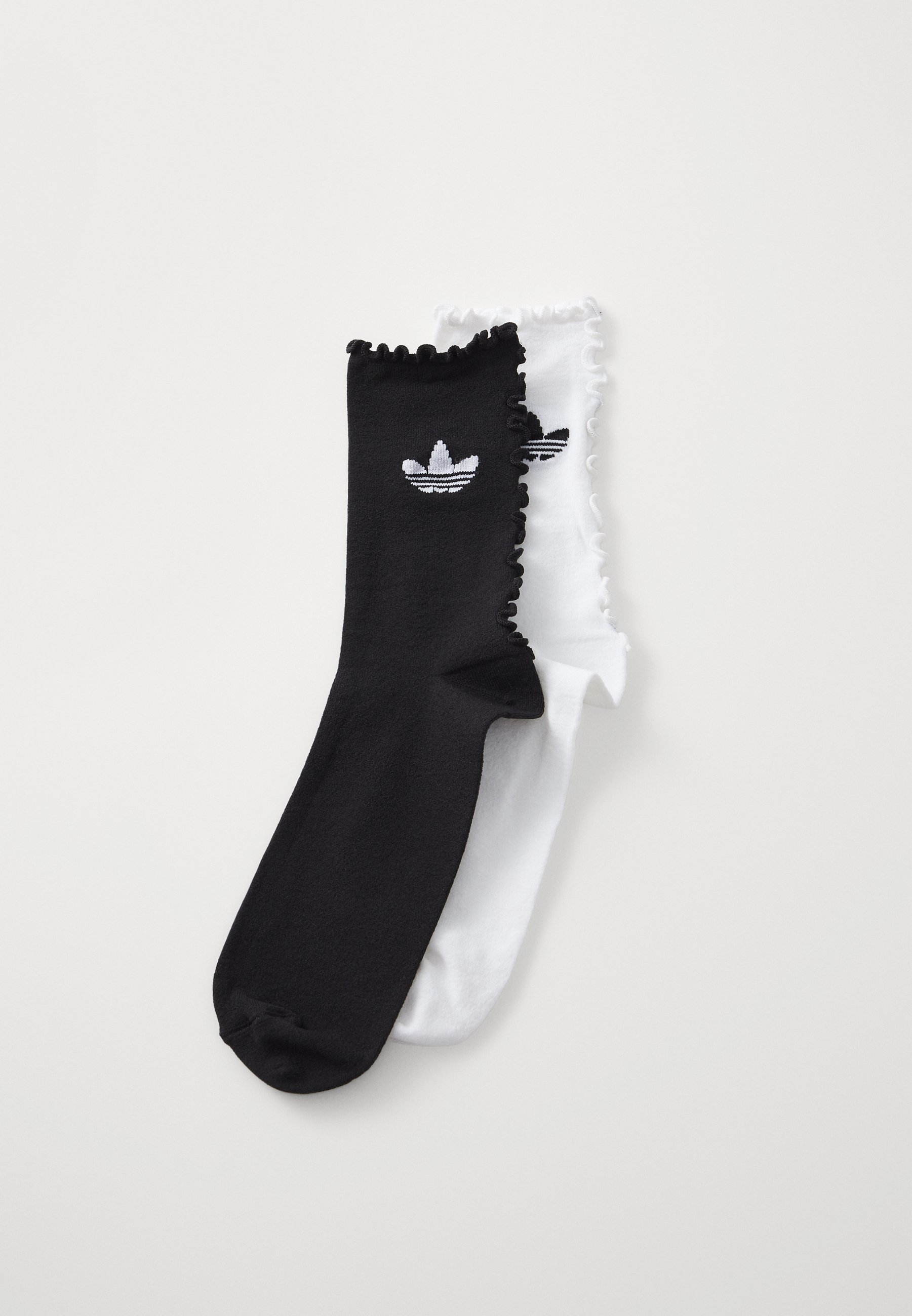 adidas Originals RUFFLE 2PACK Socks white/black/black