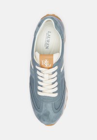 Lauren Ralph Lauren DANI SUEDE & LEATHER SNEAKER - Tenisky - blue dusk/soft white/buff