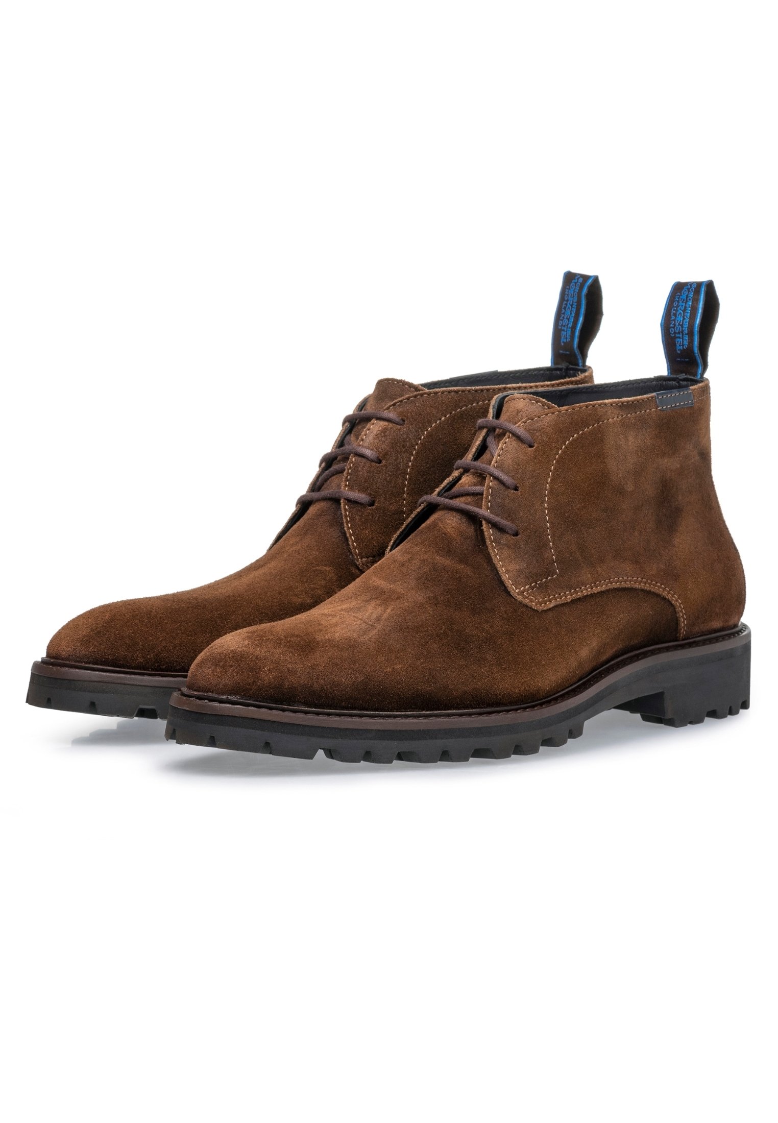 Floris van Bommel Veterboots - cognac/Cognac - Zalando.nl