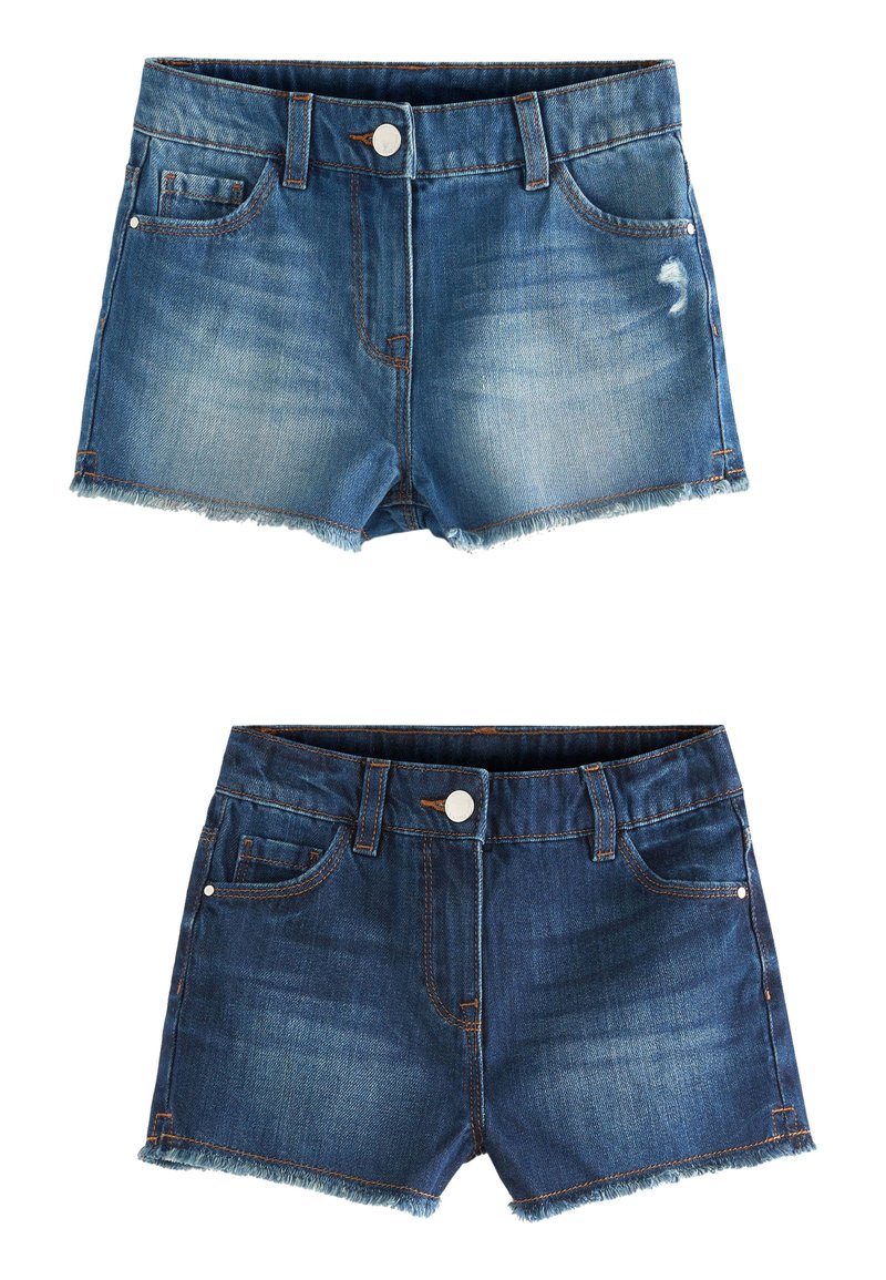 Next Jeansshort blauw denim/bluedenim
