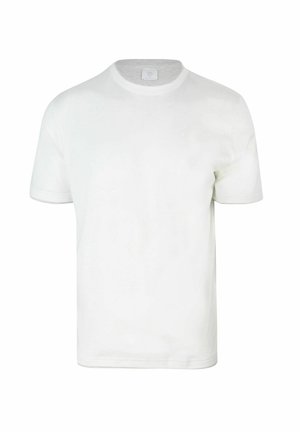 GIROCOLLO - T-shirt basic - bianco