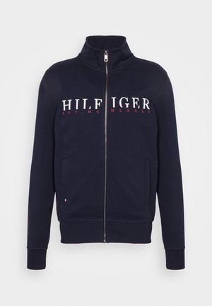 LOGO ZIP THROUGH - Felpa con zip - desert sky