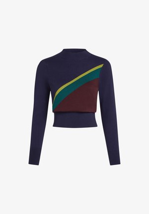 King Louie, NILDE TOP FUME - Trui - evening blue