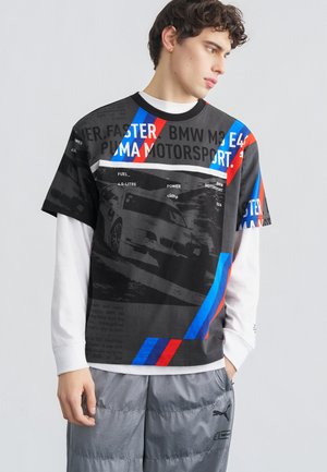 Puma SPORTSWEAR TEE - T-shirts med print - puma black