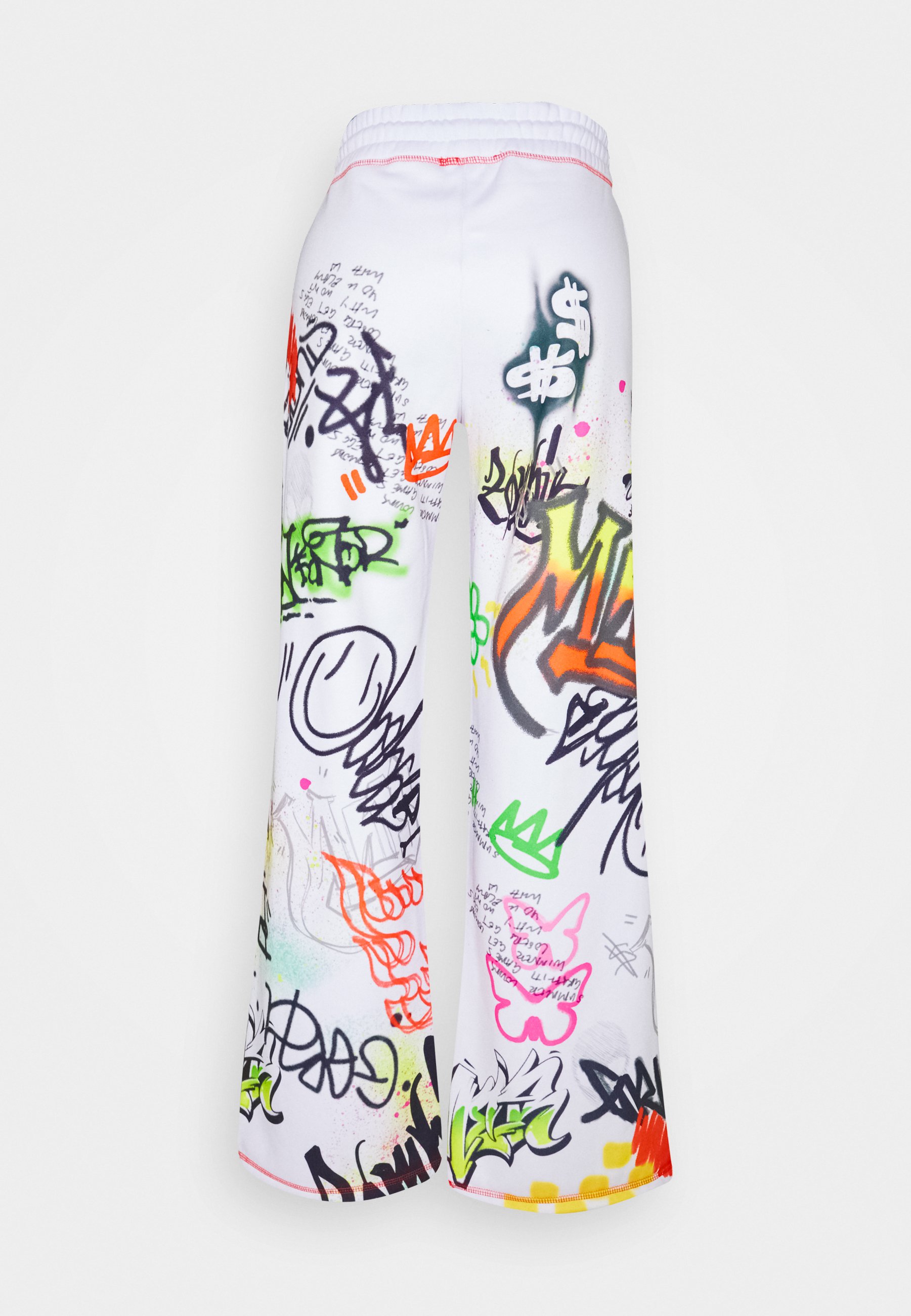 Jaded London WIDE LEG GRAFFITI PRINT 