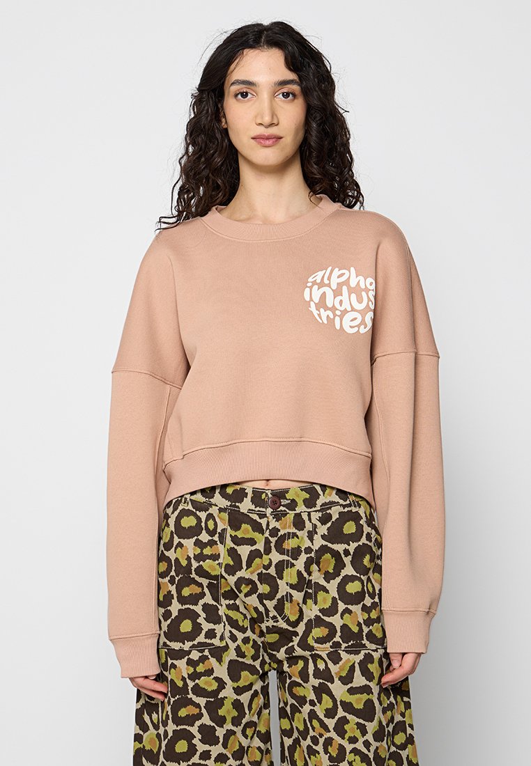 alpha industries Sweater abrikoos