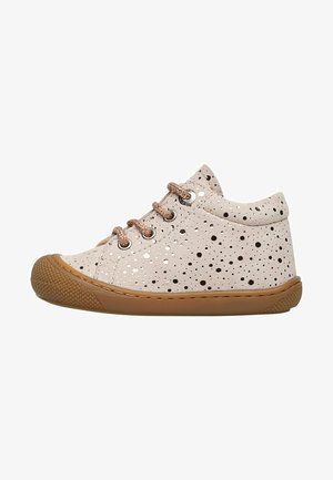 Scarpine Primi Passi Naturino - Suede Rosa Cipria Taglia 24 Scarpine Primi Passi Naturino - Suede Rosa Cipria Taglia 24