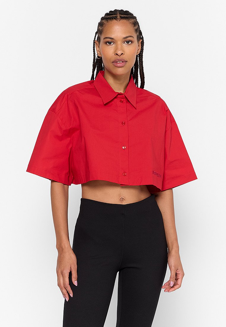 PATRIZIA PEPE Overhemdblouse rood