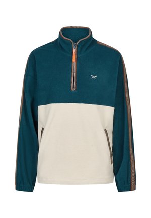 Iriedaily, IRIEDAILY TROYER PAHADA TEDDY - Fleecepullover - light blue
