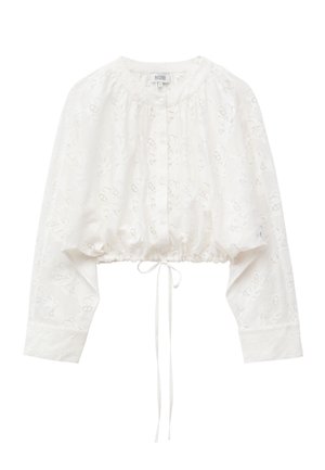 & OTHER STORIES, & OTHER STORIES LACE BLOUSE - Blouse - white