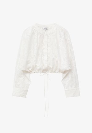 & OTHER STORIES, & OTHER STORIES LACE BLOUSE - Blouse - white