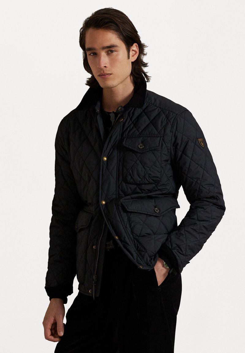 Polo Ralph Lauren - THE BEATON QUILTED JACKET - Light jacket - black, Enlarge