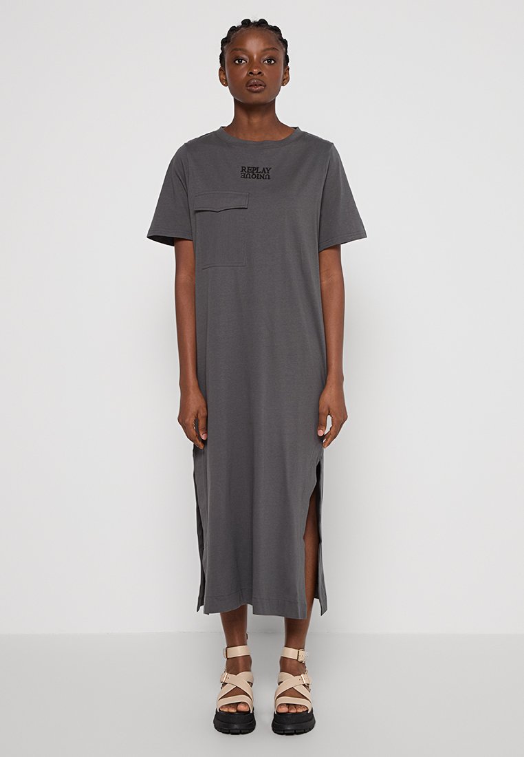 Replay Jerseyjurk donkergrijs Replay Jerseyjurk donkergrijs