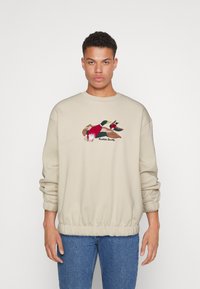 Kaotiko UNISEX DUCKS - Mikina - stone
