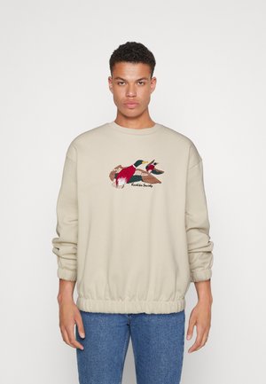 UNISEX DUCKS - Sweatshirt - stone