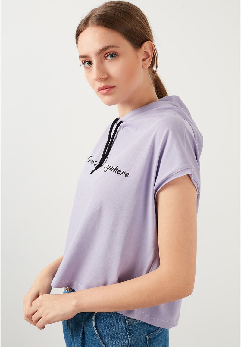 Damen Sweatshirts | LELA Kapuzenpullover lilac/flieder - WW39377 Damen Sweatshirts | LELA Kapuzenpullover lilac/flieder - WW39377