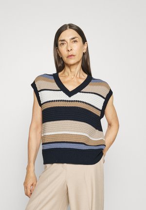 Opus PALANU - Strickpullover - blue shadow