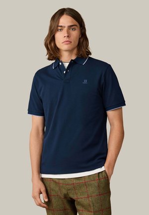 Hackett London, HACKETT LONDON POLO SHIRT HERITAGE H TIPPED POLO - Poloshirt - old navy