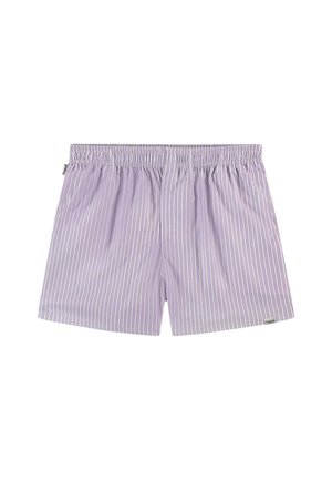 STRIPES - Boxer shorts - lavender purple white