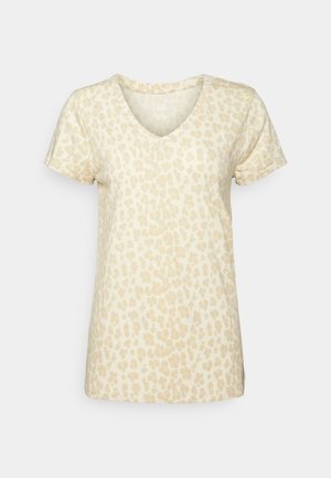 T-shirt imprimé - beige